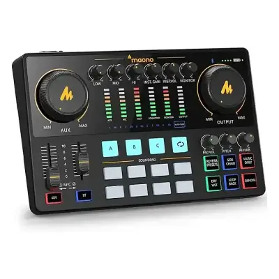 MAONO Maonocaster AME2 Integrated Audio Production Studio Sound...
